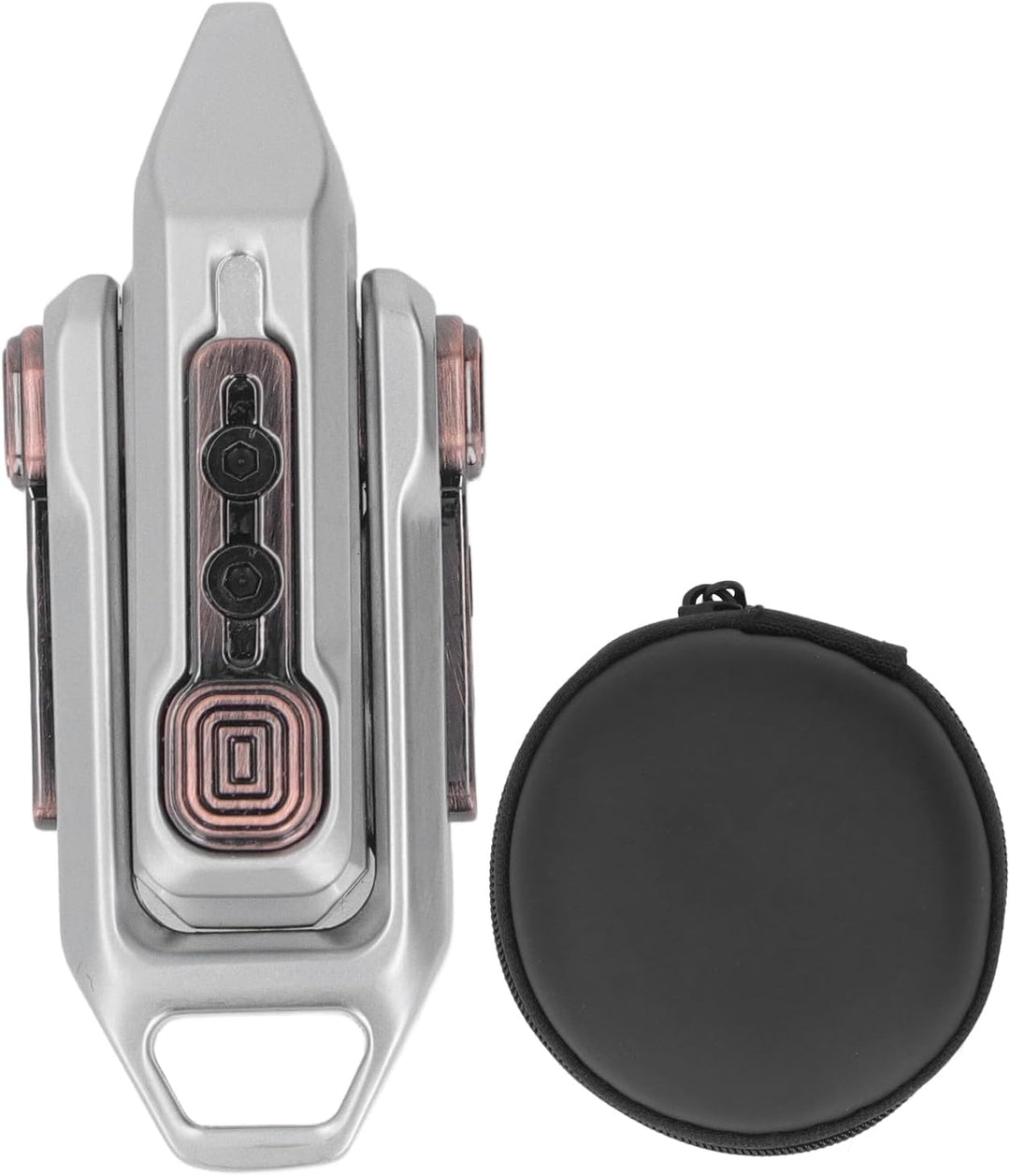 Tonysa Magnetisches Zappelspielzeug aus Metall, Magnetisches Push-Slider-Spielzeug, Mini-Fidget-Slid