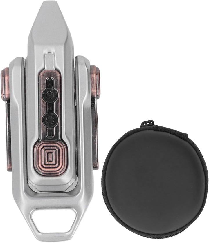 Tonysa Magnetisches Zappelspielzeug aus Metall, Magnetisches Push-Slider-Spielzeug, Mini-Fidget-Slid