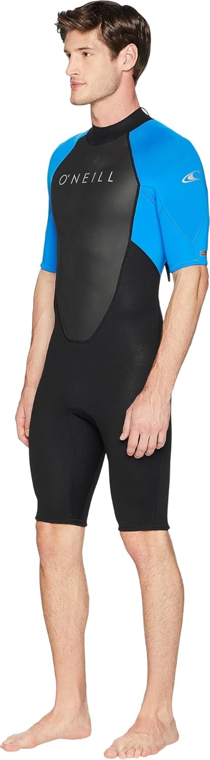 O'Neill Herren Reactor-2 Neoprenanzug mit Reissverschluss hinten, kurzärmelig, 2 mm M kurz Schwarz/O