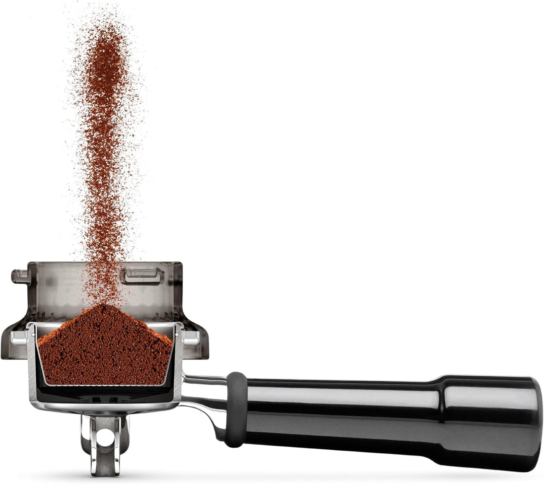 Sage - The Dosing Funnel - Dosierungsaufsatz, Messfreies Mahlen und Tampern - Reduziert Abfall, Komp