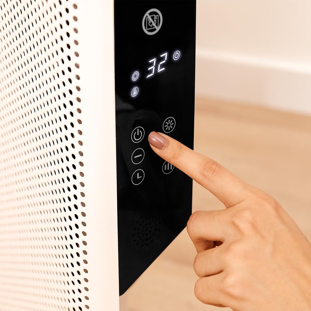 Cecotec Heizlüfter ReadyWarm 2000 Graphene. 1800 W, Thermostat 15–40 °C, 2 Leistungsstufen, Timer bi