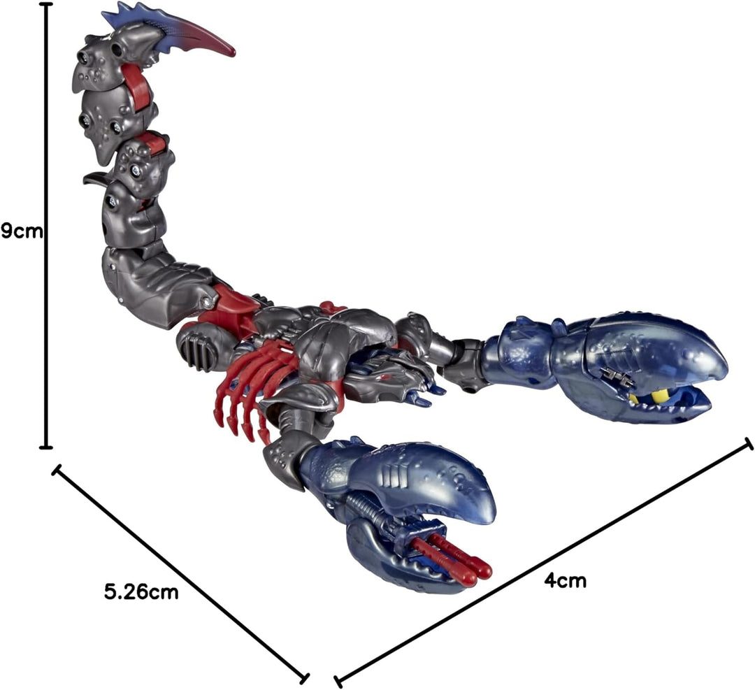 HASBRO Unisex Kinder Figur Scorponok Beast Wars Transformers Actionpuppen, Mehrfarbig (133110), Mult