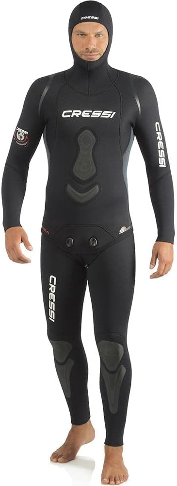 Cressi Apnea Complete Wetsuit - Kompletter Tauchanzug in Soft Neopren, erhältlich in Stärken von 3.5