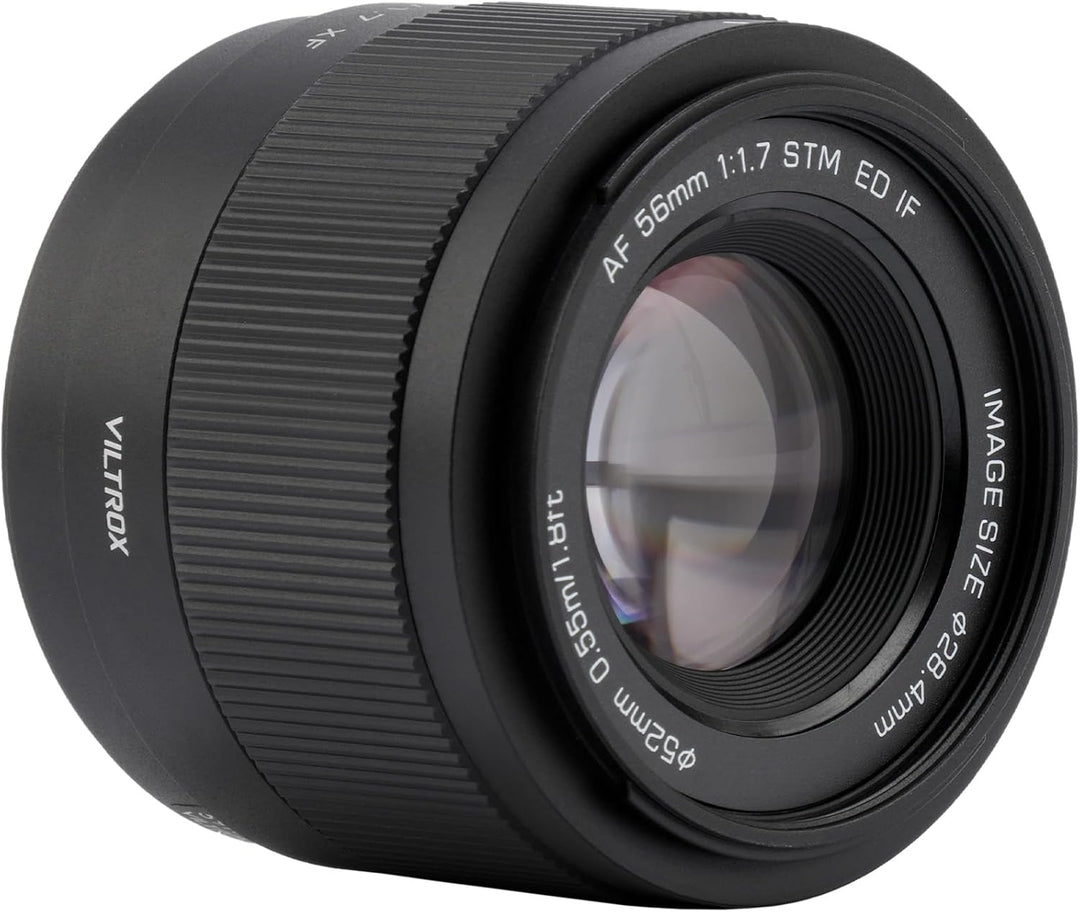 VILTROX 56mm f/1.7 Fuji XF Objektiv, 56mm F1.7 XF Grosse Apertur Autofokus APS-C Porträt Objektiv Ko