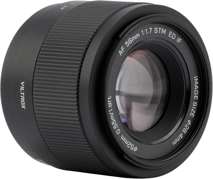 VILTROX 56mm f/1.7 Fuji XF Objektiv, 56mm F1.7 XF Grosse Apertur Autofokus APS-C Porträt Objektiv Ko