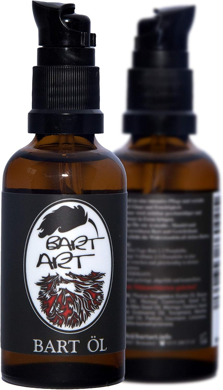 BARTART Bart Öl • Inhalt 50ml • Made in Germany • mit Avocado- & Moringa Öl • für alle Barttypen
