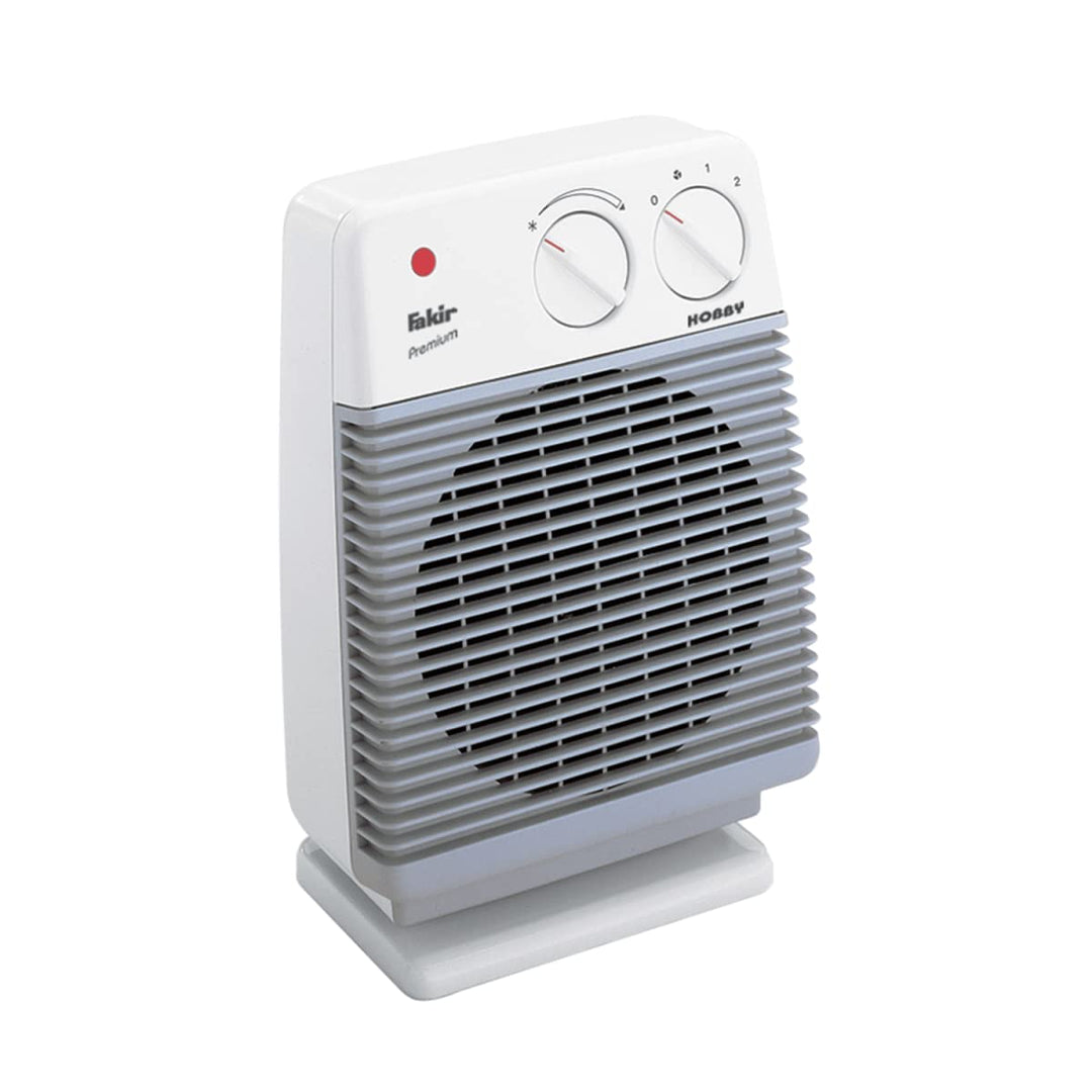 Fakir HL 600 Hobby - Heizlüfter, Heizlüfter Bad, Heizlüfter energiesparend, 2 Heizstufen, Heizlüfter