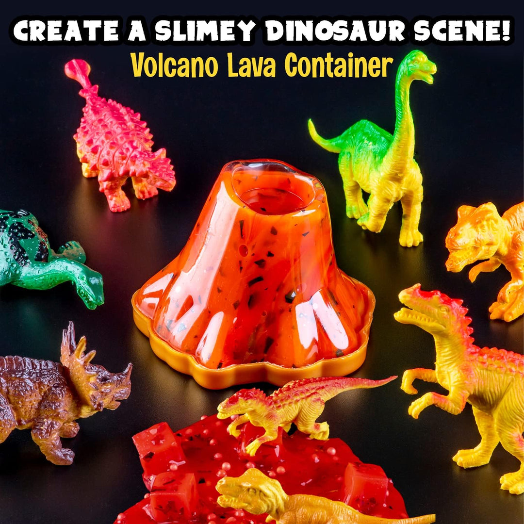 Original Stationery Dinosaurier Schleim-Set, Schleimlabor-Set für Jungen zum Erstellen von im Dunkel