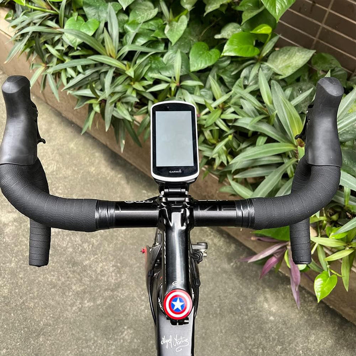 Cestbon Fronthalterung, kompatibel mit Garmin Edge Wahoo Elemnt Bryton Stages Hammerhead, verstellba