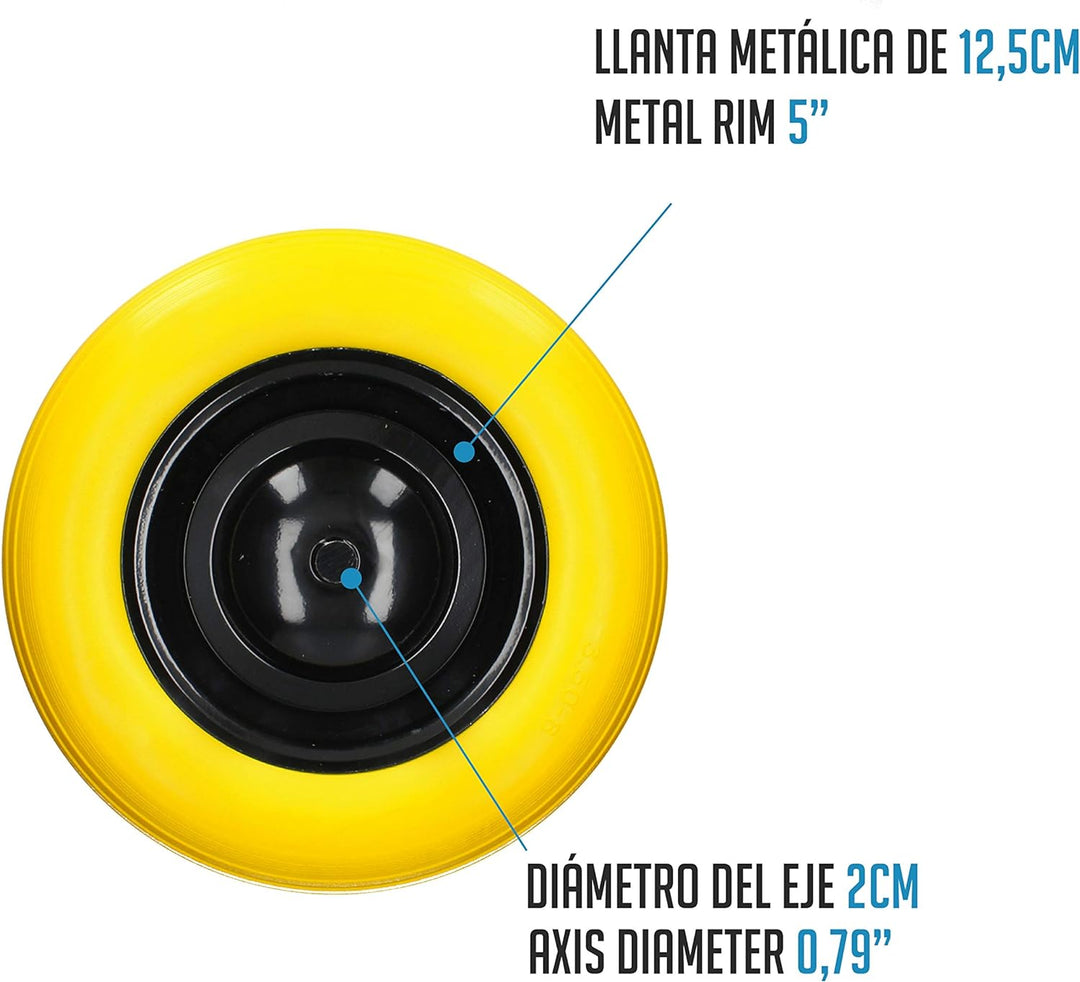 Ersatzrad für Sackkarre aus Werk und Garten Verwendung professionellen oder pannensicher