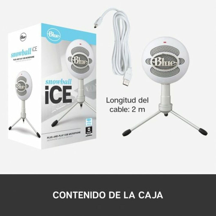 Blue Microphones Snowball Ice-Mikrofon, weiss, Marke EAN: 5099206084018