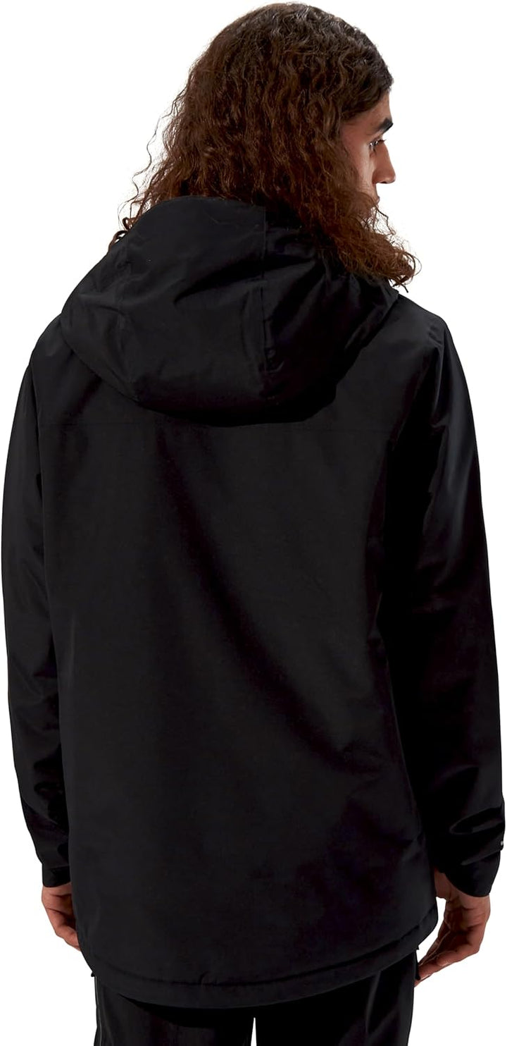 Berghaus Herren Deluge Pro Shell-Regenjacke | Strapazierfähig | Atmungsaktive Jacke Jacke XS Schwarz