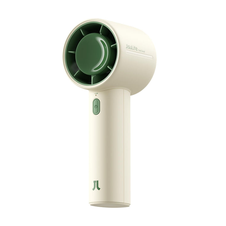 JISULIFE Mini Ventilator, Handventilator Akku Aufladbar, bis zu 22 Stunden Kühlung, 5 Geschwindigkei