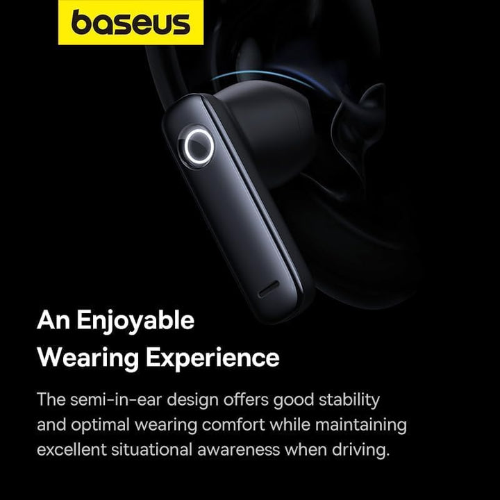 Smart Wireless earpiece Baseus CM10 (Black)