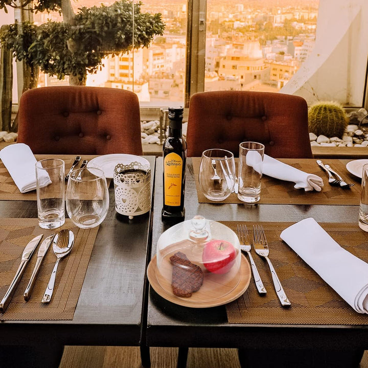 HEMOTON 24X18CM Glashaube Fliegenhaube Abdeckhaube Glasglocke Kuchenglocke Tortenglocke Obsthaube Ku