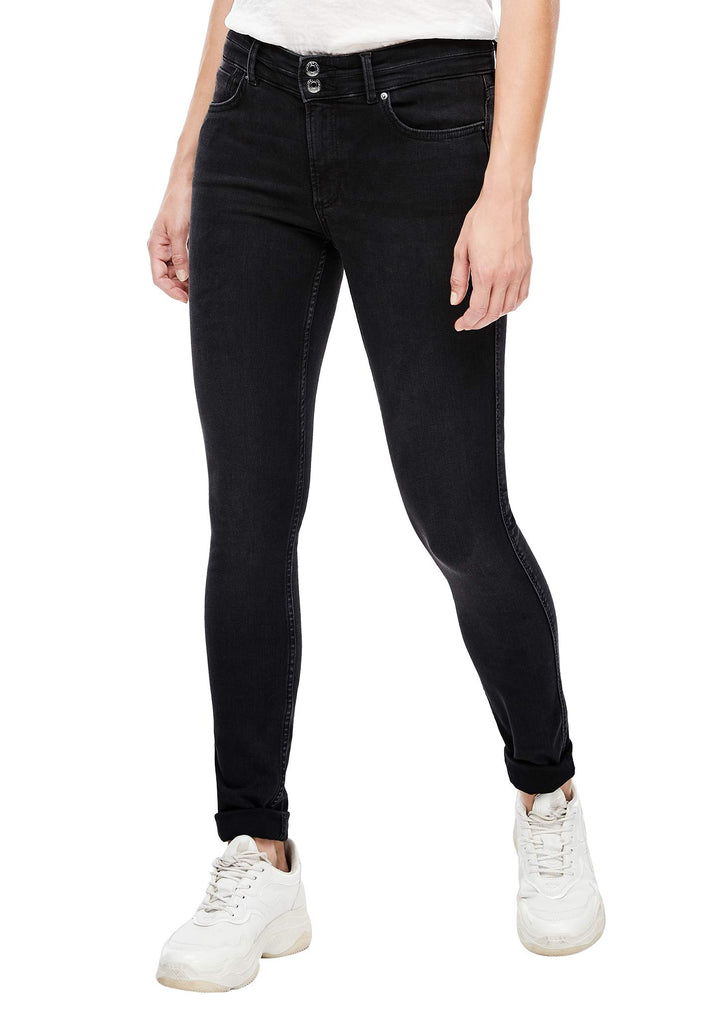 s.Oliver Damen Skinny Jeans 32W / 50L Schwarz (99z8), 32W / 50L Schwarz (99z8)