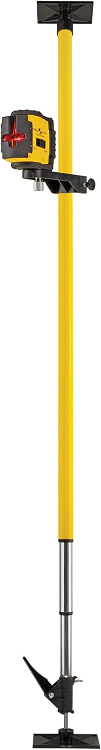STABILA Laser-Teleskopstütze LT 30, für Laser, Höhe: 20–365 cm, 1/4" und 5/8"-Gewindeschraube