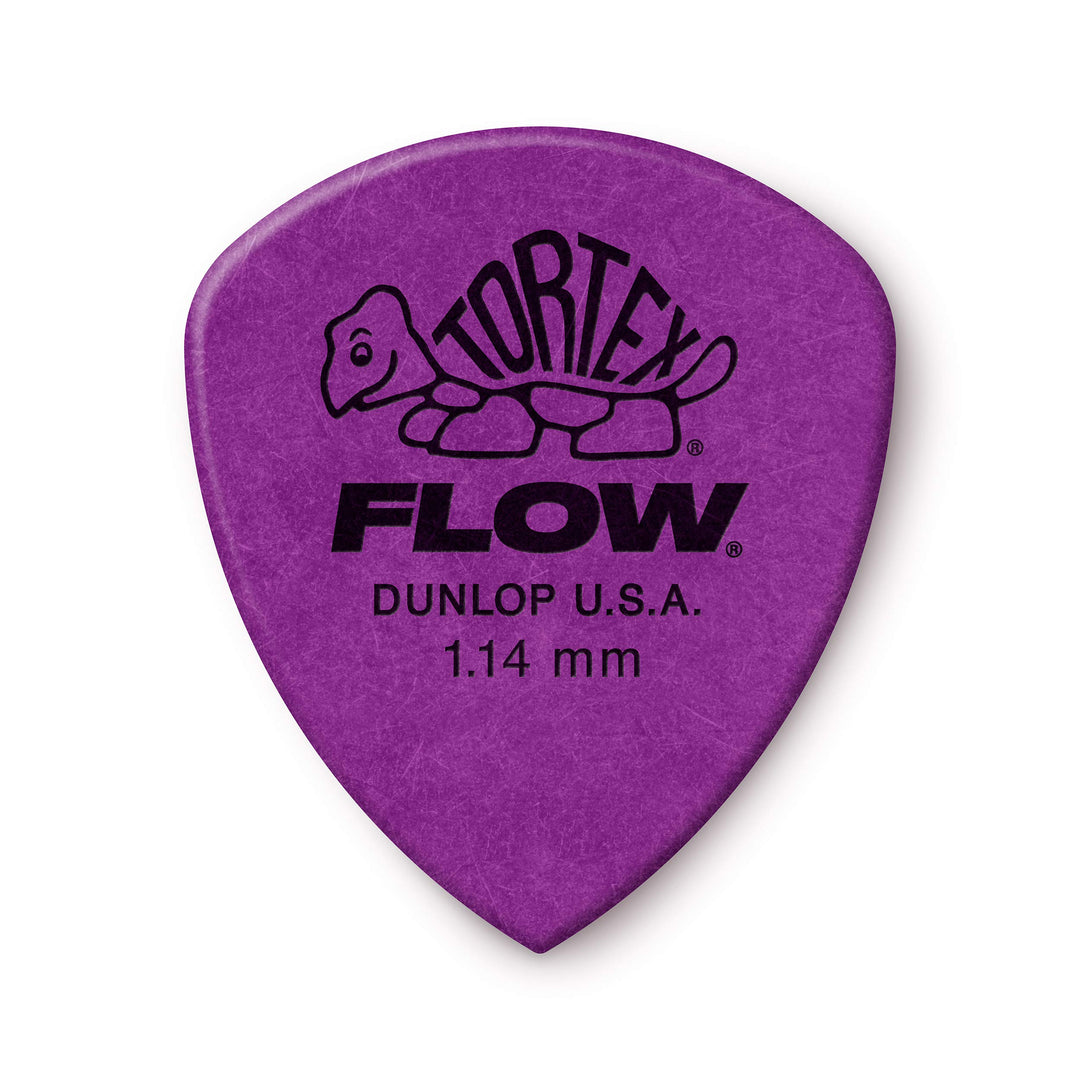 Médiators Jim Dunlop 1,14mm Tortex Flow Standard 1,14mm sachet de 72 Sachet de 72 1,14mm Violett, Sa