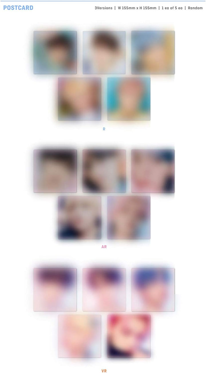 TXT Tomorrow X Together Minisode1 : Blue Hour Album (AR Version) CD+Poster+Photobook+Paper Sticker+L