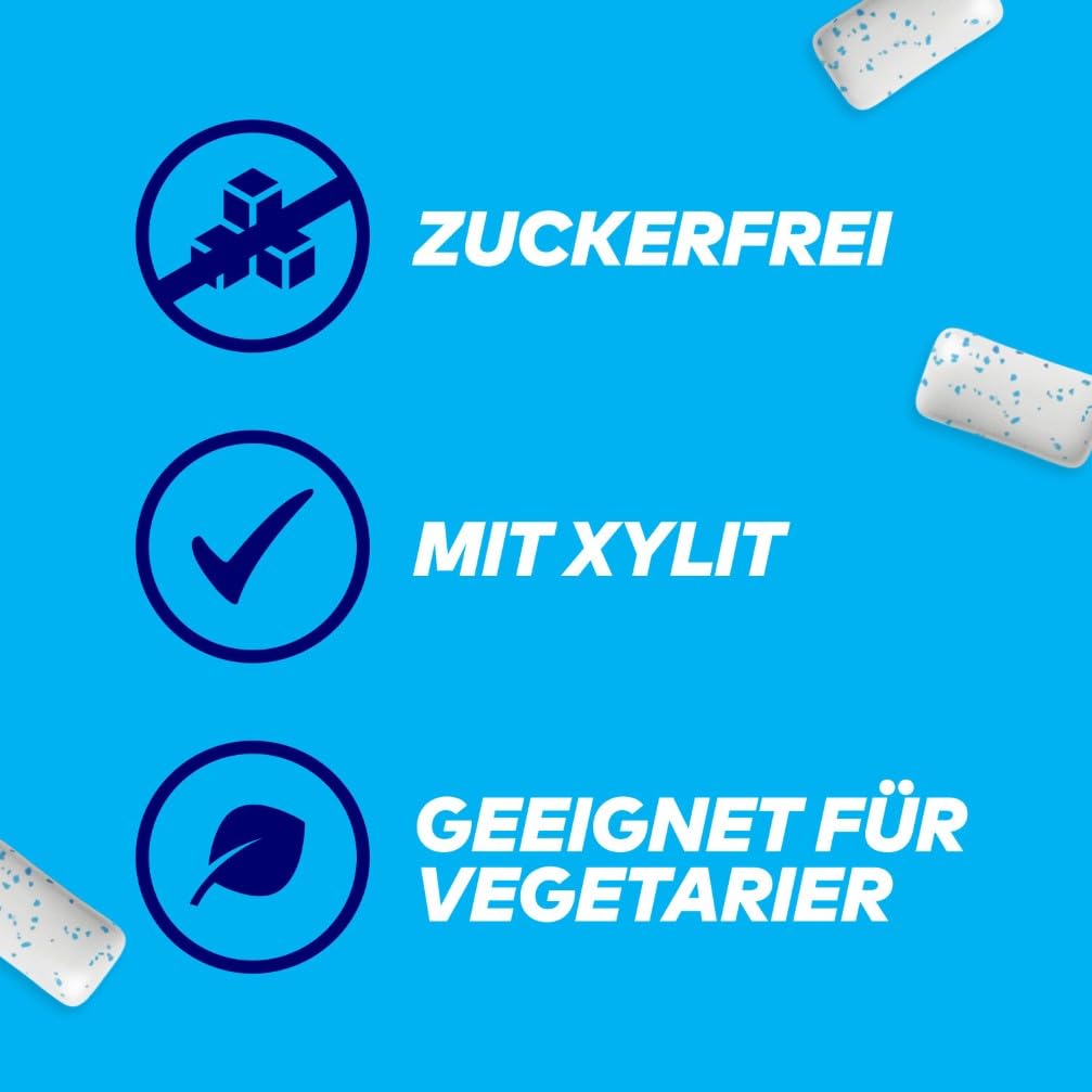 Extra Professional Fresh Melon Mint, Zuckerfreier Kaugummi, Multipack mit 30x10 Dragees, Für frische