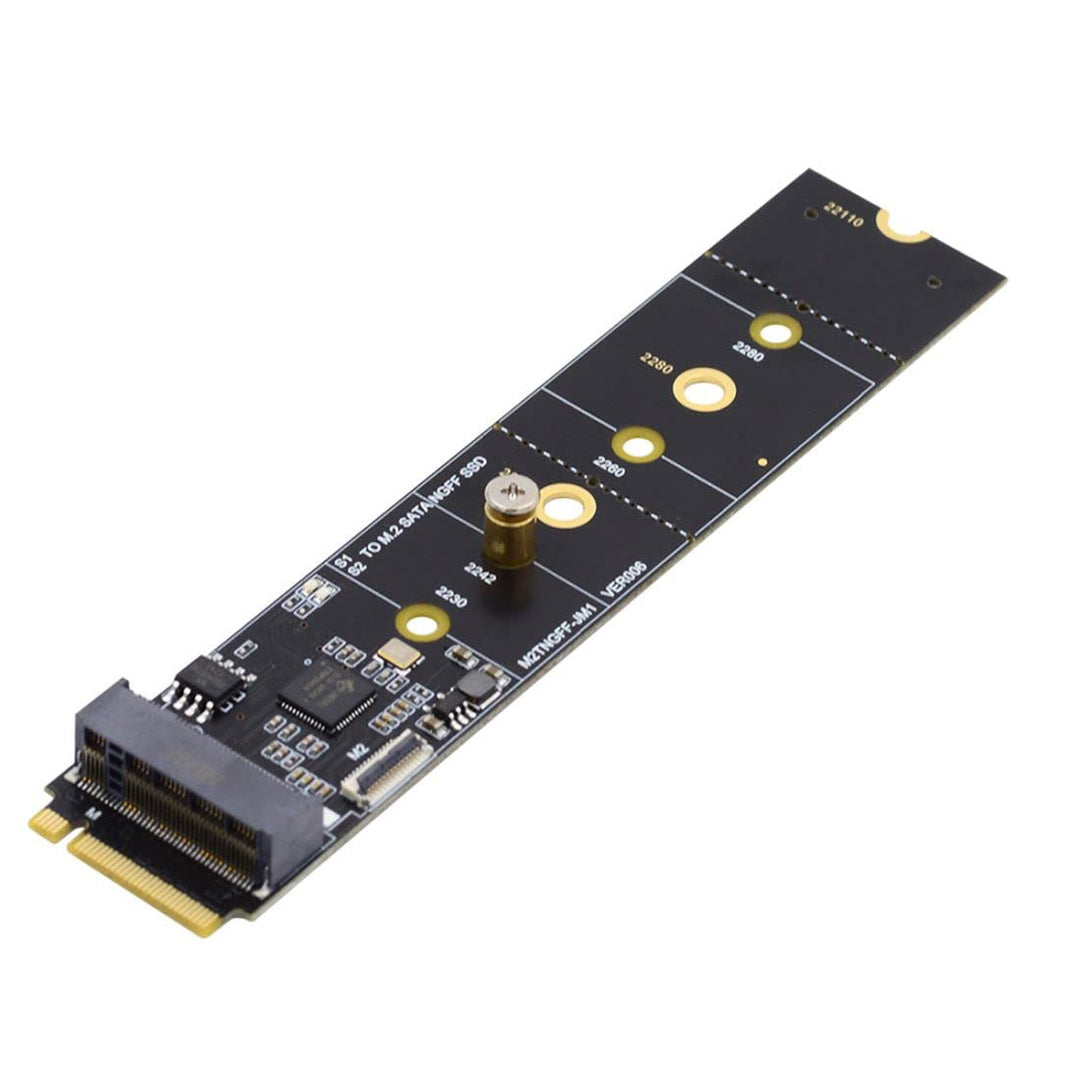 chenyang M.2 SSD SATA NGFF B+M Key auf NVME M-Key Erweiterungskarten Konverteradapter JMB582 Chipsat