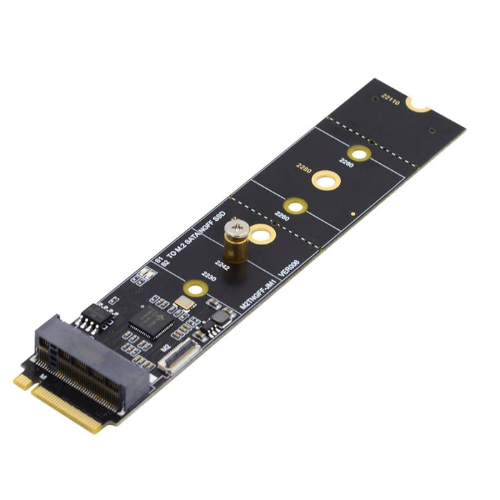chenyang M.2 SSD SATA NGFF B+M Key auf NVME M-Key Erweiterungskarten Konverteradapter JMB582 Chipsat