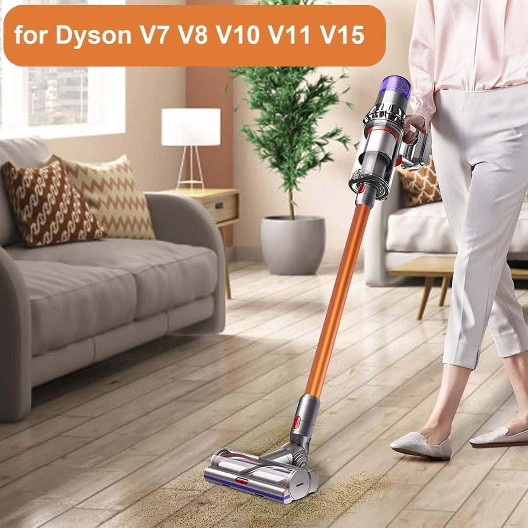 Verlängerungsrohr für Dyson V7 V8 V10 V11 V15, 72cm Ersatz Teleskoprohr mit Schnellverschluss, Staub