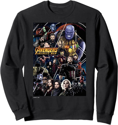 Marvel Avengers Infinity War Group Poster Sweatshirt