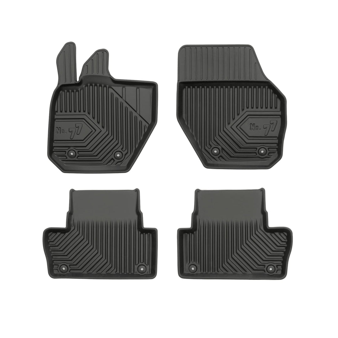 FROGUM No.77 Gummimatten Ganzjahresset von Auto Fussmatten Autofussmatten für Volvo XC60 I 2008-2017