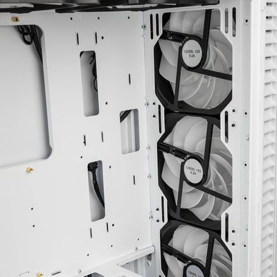 Kolink Observatory HF Glass PC-Gehäuse, Sechs ARGB-Lüfter, 330 mm GPU-Freiheit, ATX-Motherboard, Gla