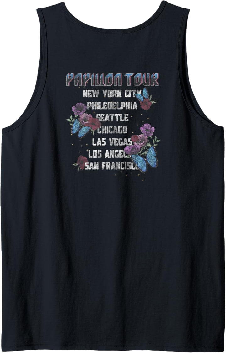 Papillon Tour Butterflies & Moon Tank Top
