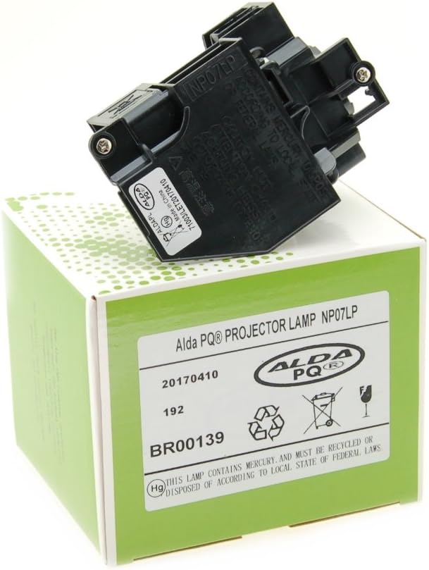 Alda PQ Premium, Beamer Lampe kompatibel mit NEC NP300, NP400, NP410W, NP500, NP500WS, NP510W, NP07L
