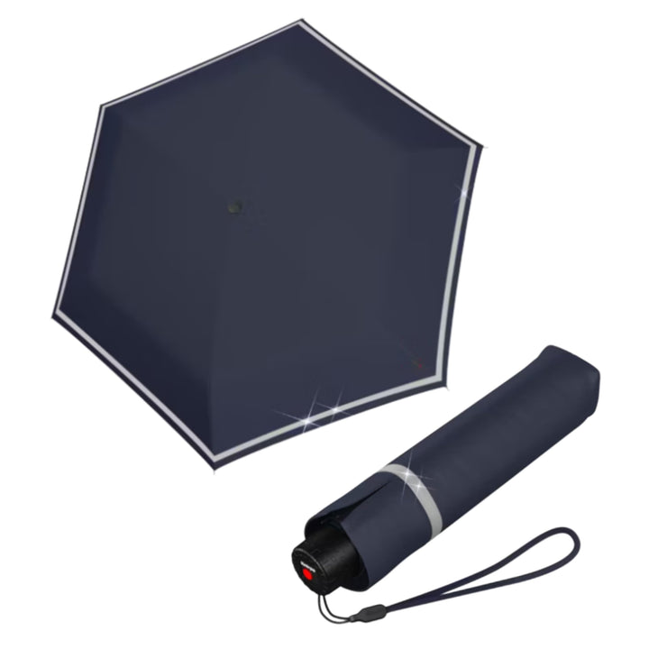 Knirps Rookie Manual Umbrella Navy, marineblau, M, marineblau