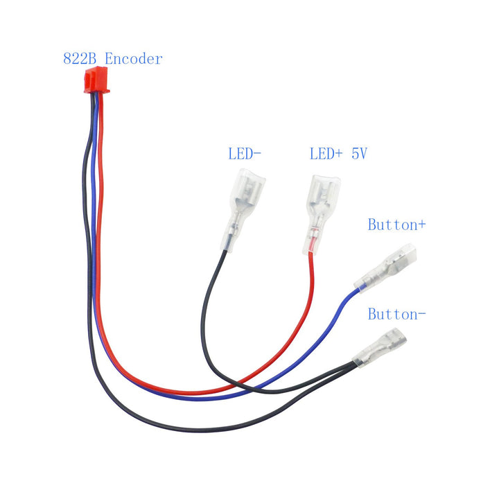 SJ@JX 2 Player LED USB Encoder zu Arcade Joystick und LED Arcade Tasten für PC, MAME und Raspberry P