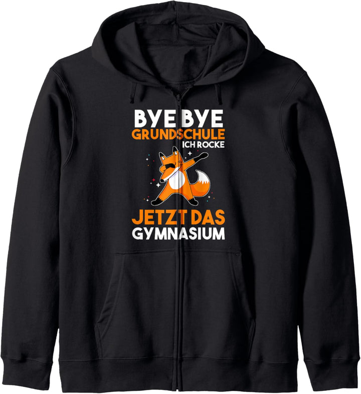 Gymnasium Dinosaurier Grundschulabschluss Kapuzenjacke