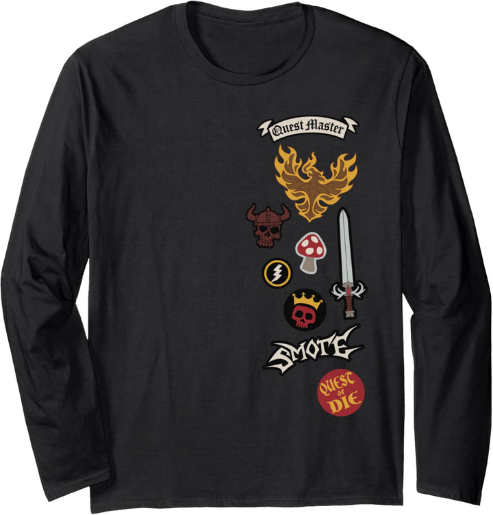 Disney Pixar Onward Barley Weste Aufnäher Langarmshirt