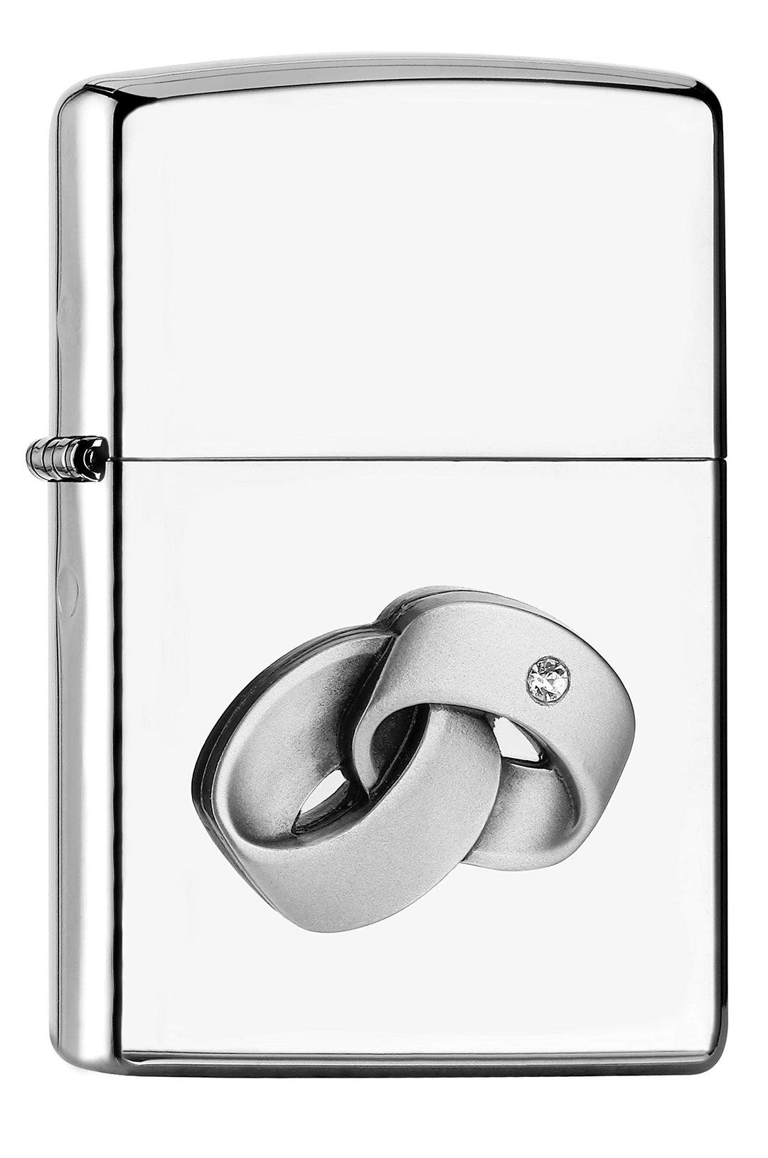Zippo PL 250 Wedding Rings Emblem Feuerzeug, Messing, Design, 5,83,81,2, 72