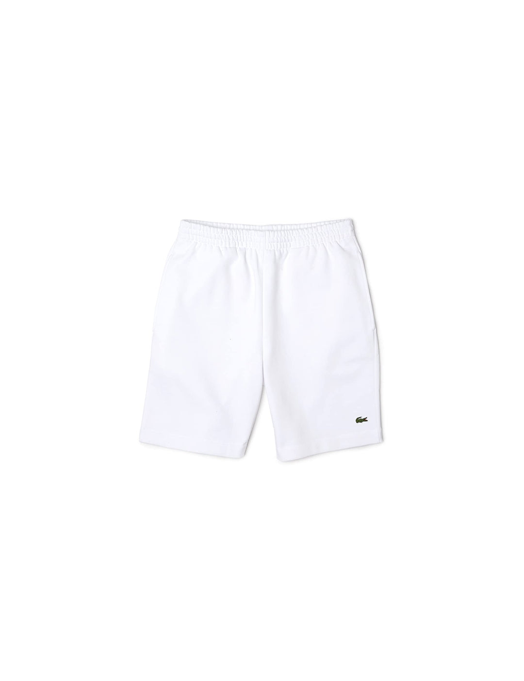 Lacoste Herren Kurze Trainingshose GH9627, Männer Sportshorts,Freizeithose,Regular Fit S Blanc, S Bl