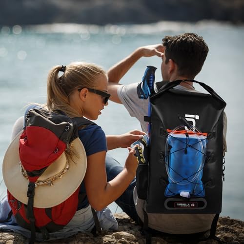 IDRYBAG Wasserdichter Rucksack für Damen und Herren, wasserdichte Taschen für Kajakfahren, Rucksack,