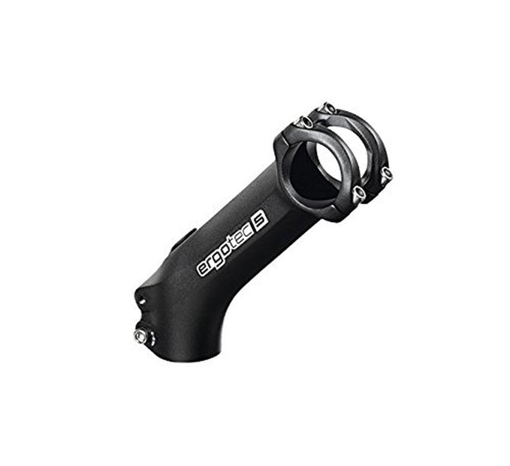 Ergotec 5, Ahead-Vorbauten High-Charisma 31.8 / Aluminium AL6061-T6, 45°, Schwarz-Sand 110mm, 110mm