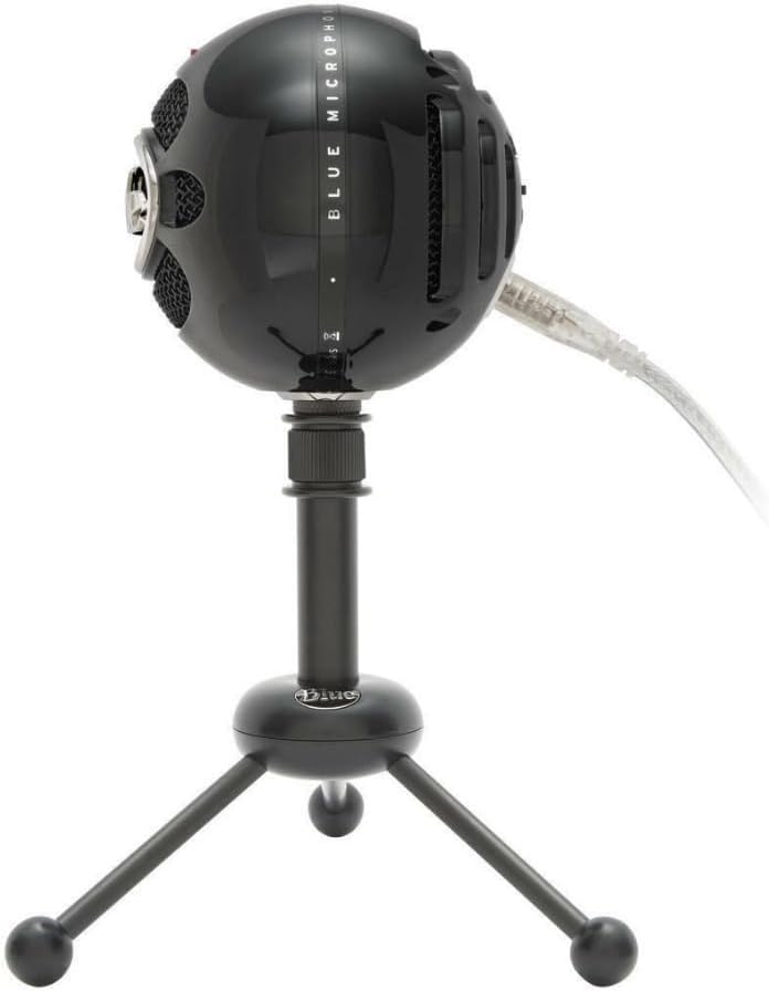 Blue Microphones Snowball USB-Mikrofon in Studioqualität für Aufnahmen, Podcasting, Broadcasting, Tw