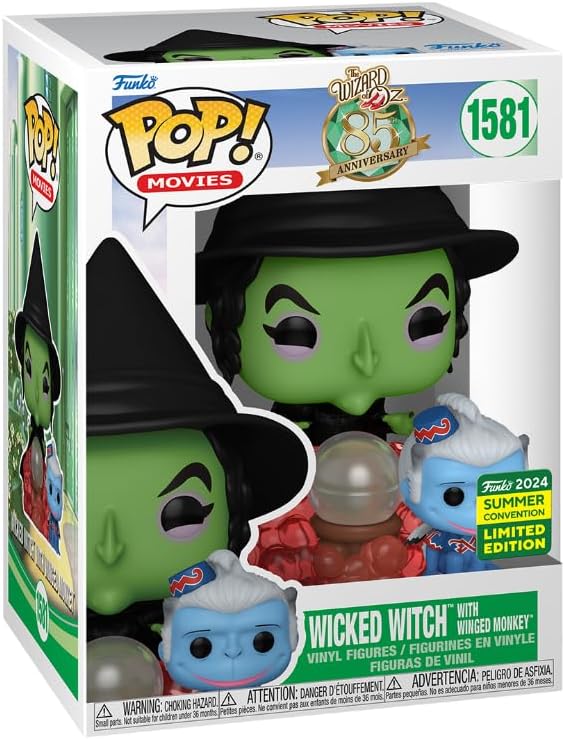 Funko Pop Wicked Witch with Winged Monkey 2024 Summer Convention Limited Edition 1581