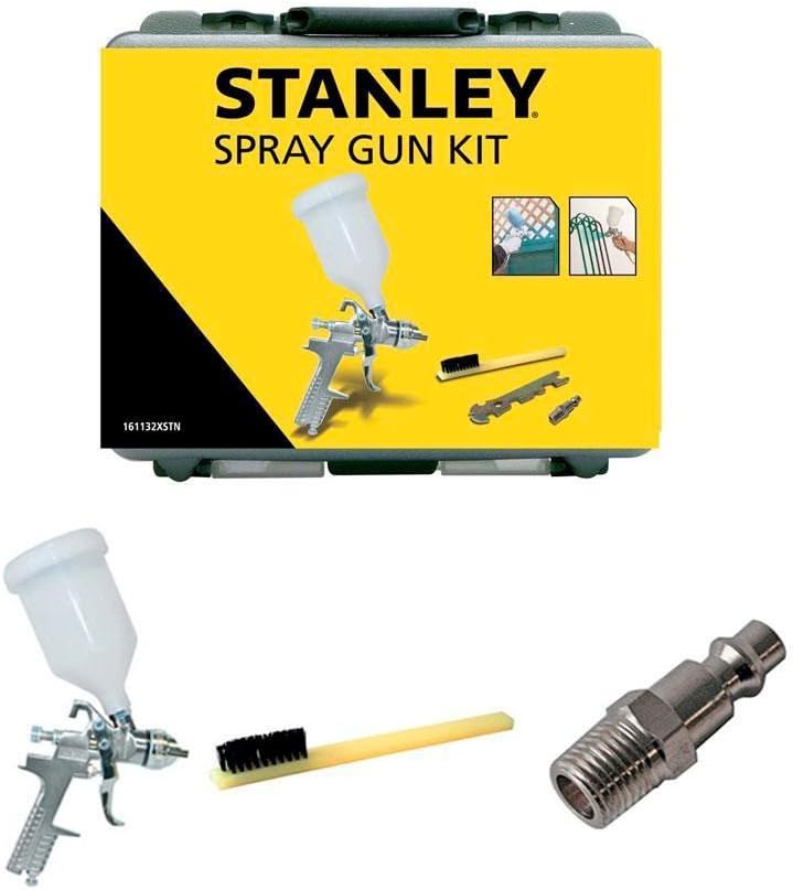 Stanley Zubehör für Luftkompressoren Spray Gun Kit nylon, 161132XSTN, 161132XSTN
