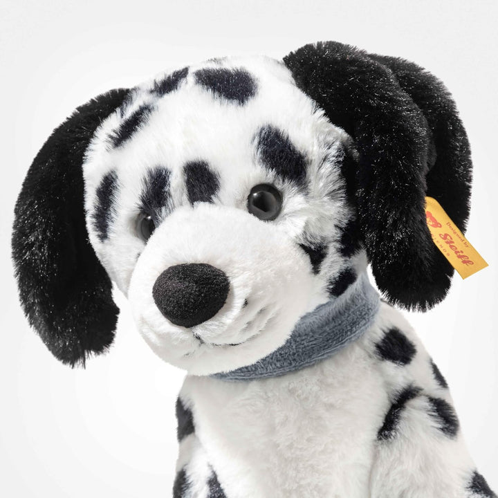 Steiff Oskar Dalmatiner 27cm sitzend, Kuscheltier Plüschtier, Hunde Stofftier im Dalmatiner Design,
