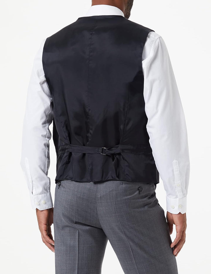 Pierre Cardin Herren Wesley Anzugweste 54 Grau (Anthrazit 2100), 54 Grau (Anthrazit 2100)