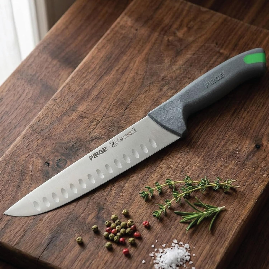 Pirge Gastro Metzgermesser 21 cm Kullenschliff Schlachtermesser - Fleischermesser - Stechmesser - Sc