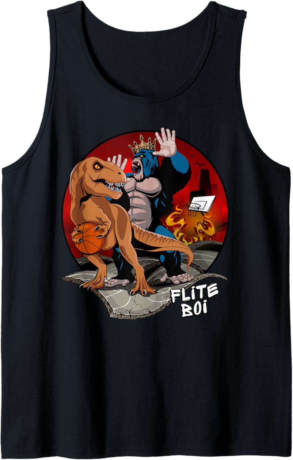 Flite Boi - Urban - Graffiti-Kampf-Grafik Tank Top