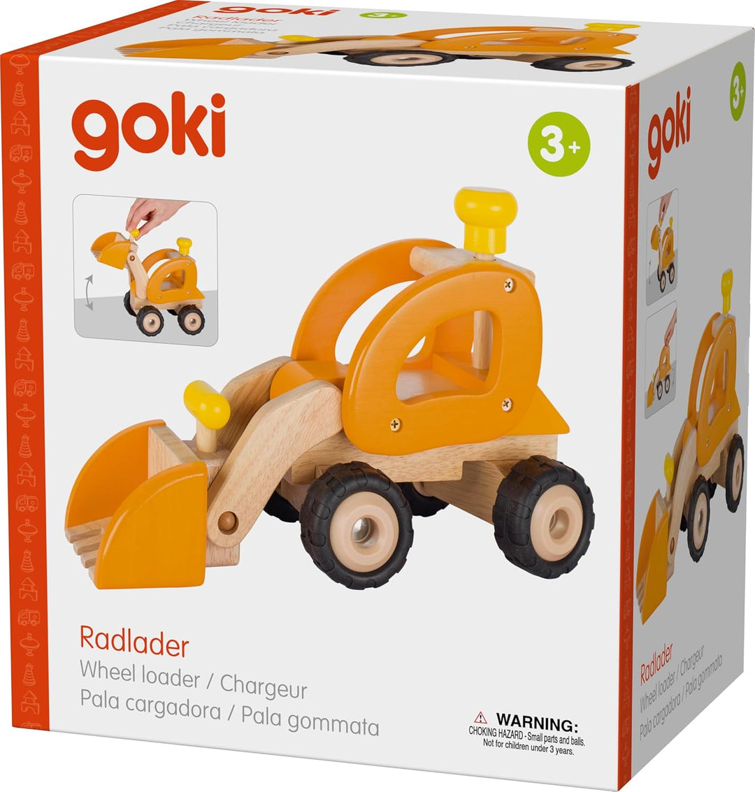 Goki 55962 - Radlader Spielzeug