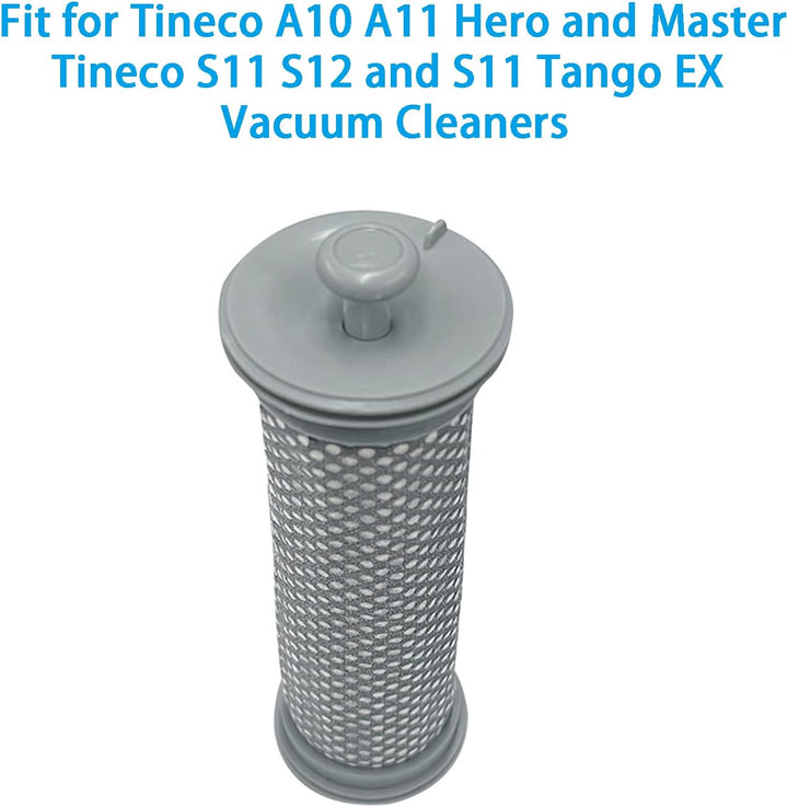 4 Stück Filter Zubehör Set für Tineco A10 A11 Hero und Master, Tineco S11 S12 und S11 Tango EX Staub