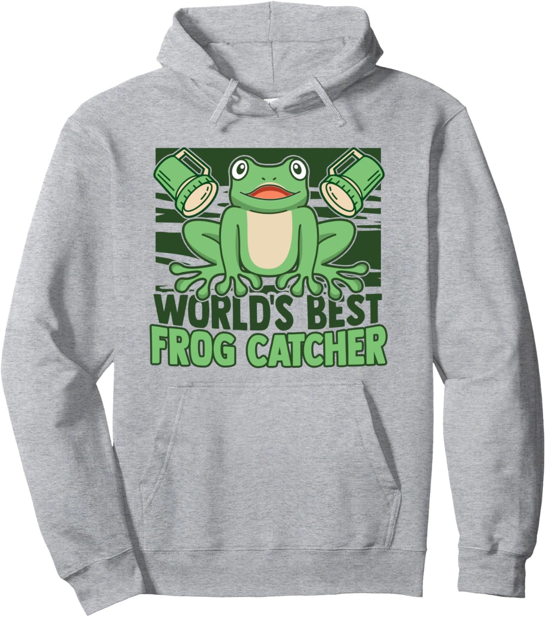 World's Best Frog Catcher Kröte Kaulquappe Frosch Fänger Pullover Hoodie